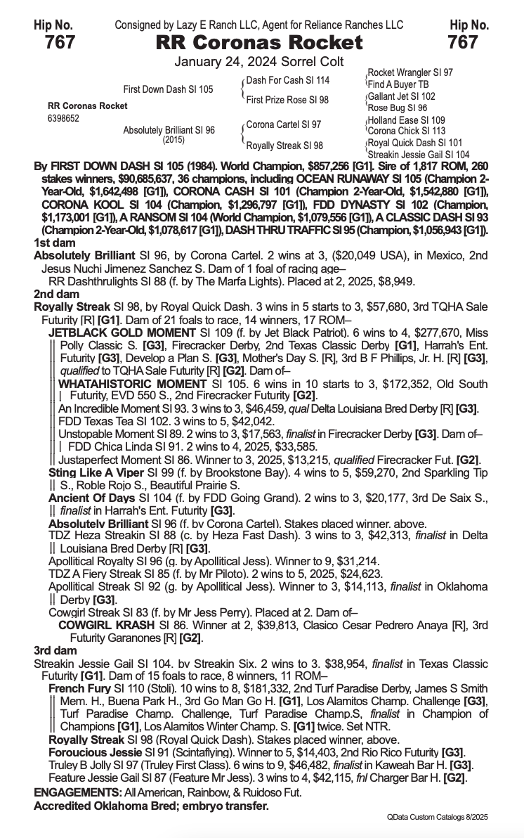767 – Reliance Ranches